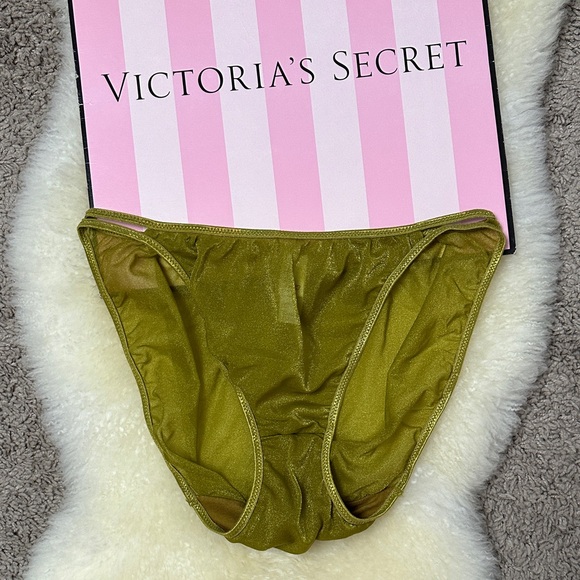 Victoria's Secret Other - Vintage ‘97s Victoria's Secret Moss Green Briefs